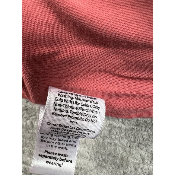 Time and Tru Jacket Womens Large‎ Pink Full Zip Quilted Cotton Pockets - Picture 14 of 14